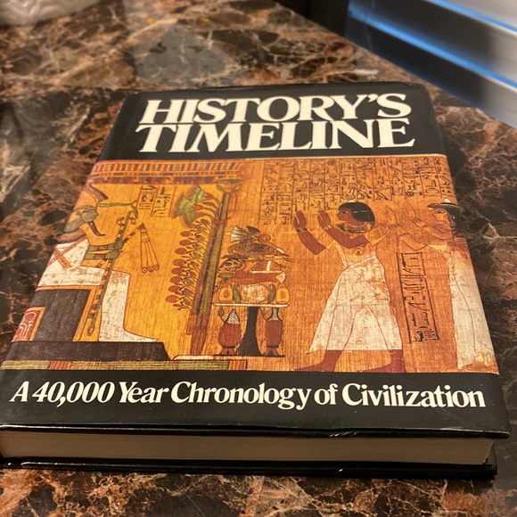 History's Timeline : A 40,000 Year Chronology of World Civilization by Kramer - Picture 4 of 15